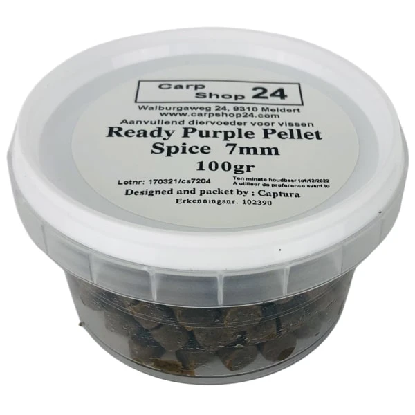 READY CARPE EXTRUDEE 100g (PURPLE PELLETS) - Afbeelding 7