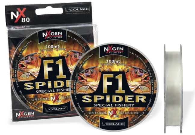 Colmic F1 SPIDER 100m - 8 Opties - Afbeelding 3