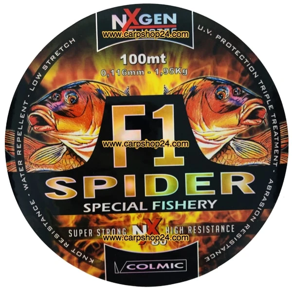 Colmic F1 SPIDER 100m - 8 Opties - Afbeelding 4