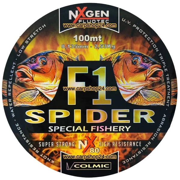 Colmic F1 SPIDER 100m - 8 Opties - Afbeelding 5
