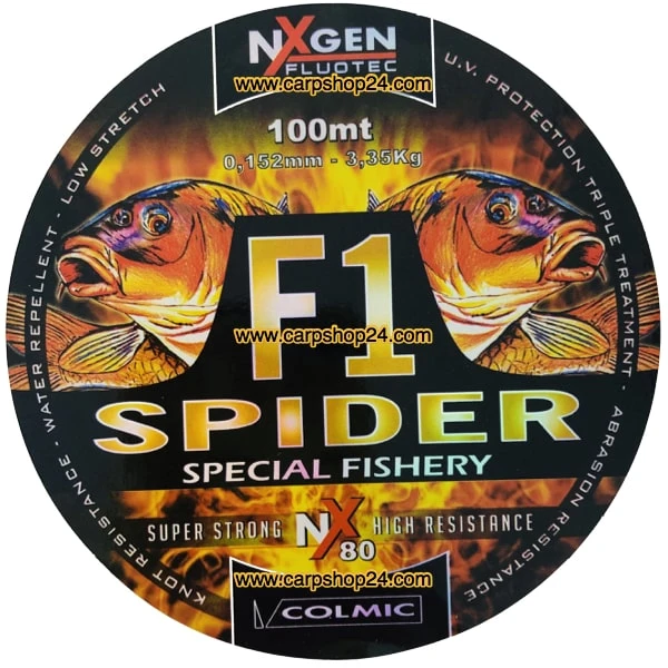 Colmic F1 SPIDER 100m - 8 Opties - Afbeelding 6