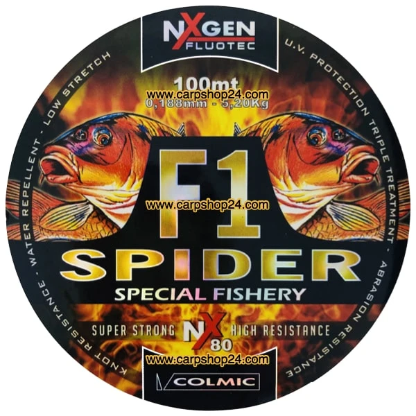 Colmic F1 SPIDER 100m - 8 Opties - Afbeelding 8