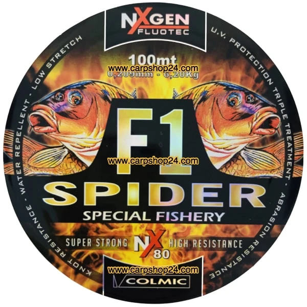Colmic F1 SPIDER 100m - 8 Opties - Afbeelding 9