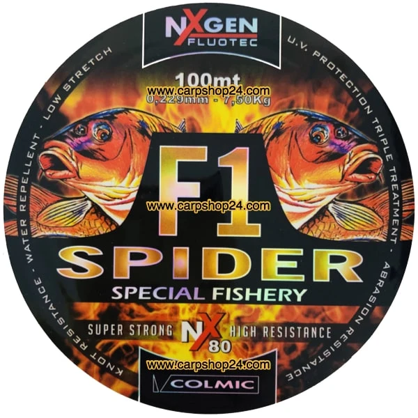 Colmic F1 SPIDER 100m - 8 Opties - Afbeelding 10
