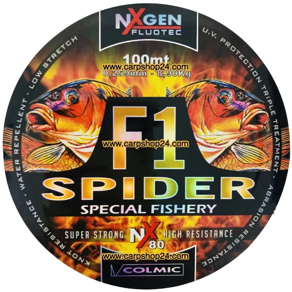 Colmic F1 SPIDER 100m - 8 Opties - Afbeelding 11