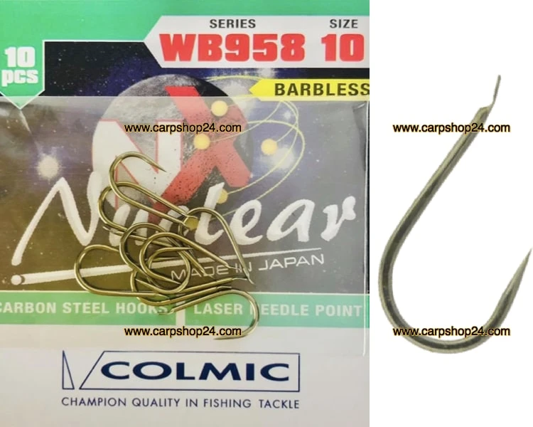 Colmic NUCLEAR WB958 HOOKS BRONZE - 4 Opties