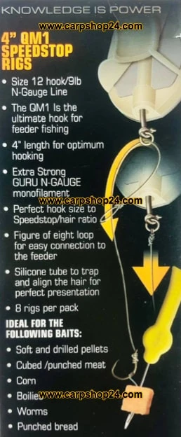 Guru 4" QM1 SPEEDSTOP RIGS - 4 Opties - Afbeelding 6