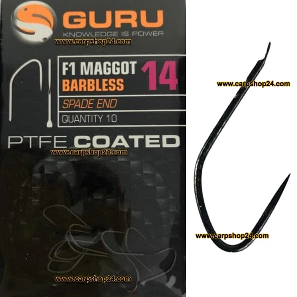 Guru F1 MAGGOT BARBLESS SPADE END