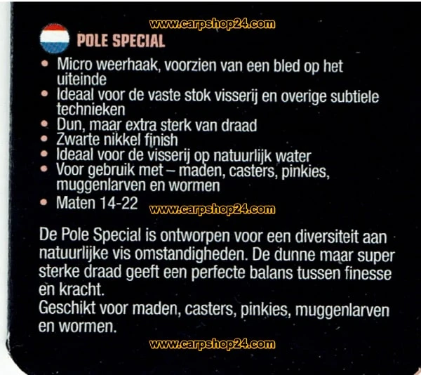 Guru GPS MICRO BARB SPADE END POLE SPECIAL - 5 Opties - Afbeelding 8