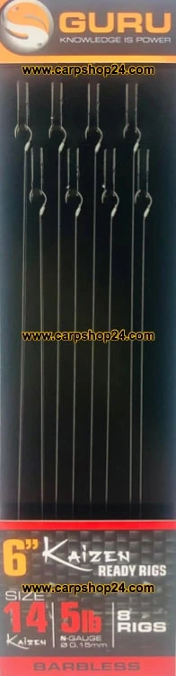 Guru 6" KAIZEN READY RIGS BARBLESS - 6 Opties - Afbeelding 4