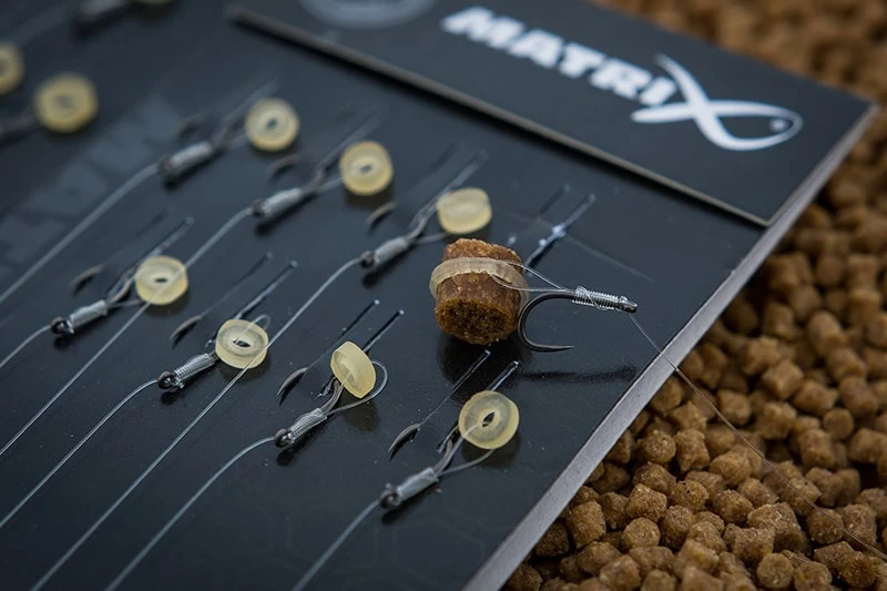 Matrix MXC-4 X-STRONG BAIT BAND RIGS EYED BARBLESS 4" - 10cm - 3 Opties - Afbeelding 7