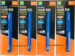 Preston KKH-B BAYONET HAIR RIG BARBLESS 10CM - 4 Opties