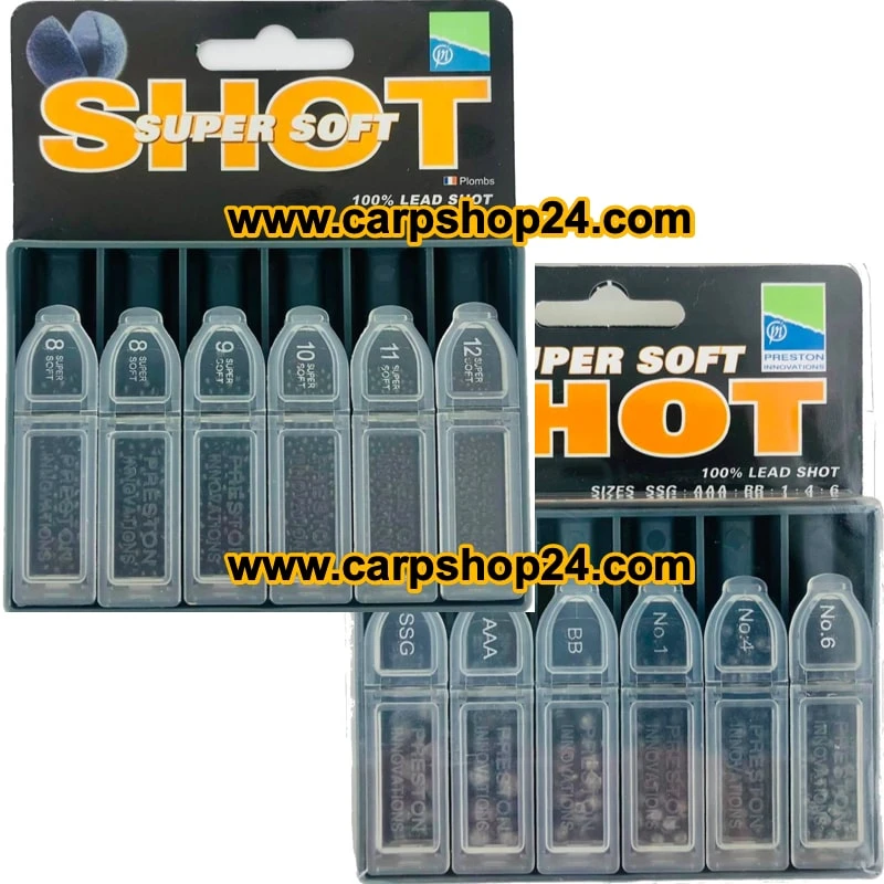 Preston SUPER SOFT SHOT DISPENSERS - 2 Opties