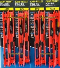 Preston CARP PELLET POLE RIGS