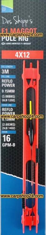 Preston F1 MAGGOT POLE RIGS - Afbeelding 8