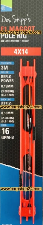 Preston F1 MAGGOT POLE RIGS - Afbeelding 9