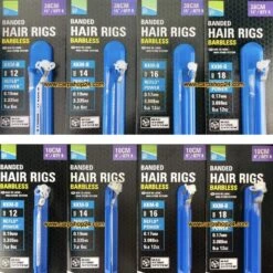 Preston KKM-B BANDED HAIR RIGS BARBLESS 10cm & 38cm