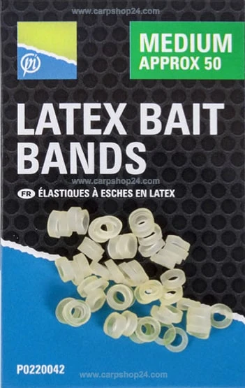 Preston LATEX BAIT BANDS - 3 Opties - Afbeelding 3