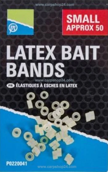Preston LATEX BAIT BANDS - 3 Opties - Afbeelding 2