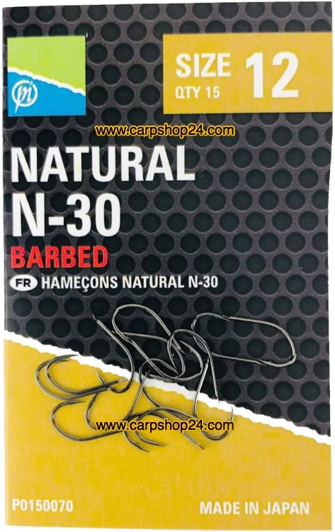 Preston NATURAL N-30 BARBED - 5 Opties - Afbeelding 2