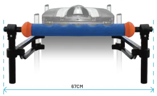 Colmic FRONTAL BAR DOUBLE ARMS - Afbeelding 2