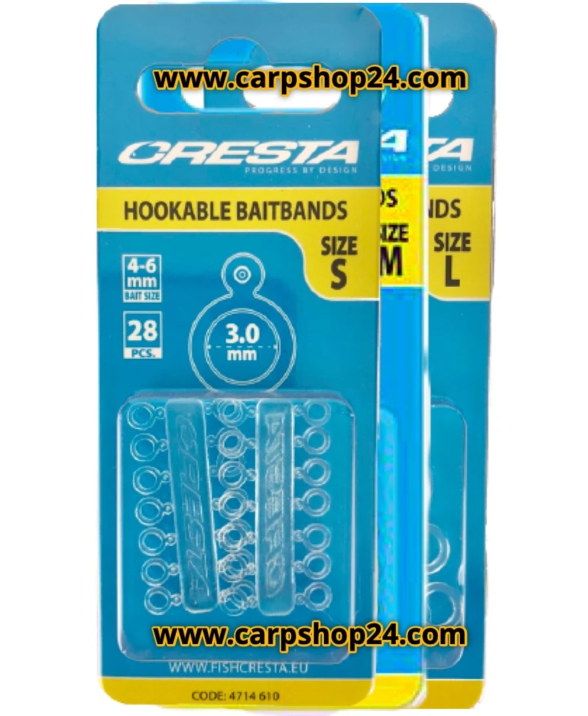 Cresta HOOKABLE BAITBANDS - 3 Opties