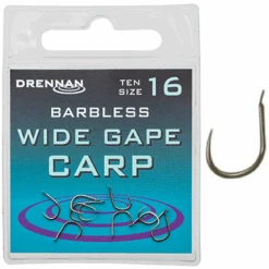 Drennan WIDE GAPE CARP BARBLESS