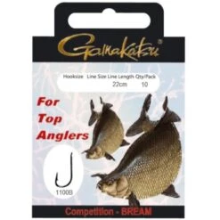 Gamakatsu COMPETITION BREAM LS-1100 ONDERLIJNEN 22cm