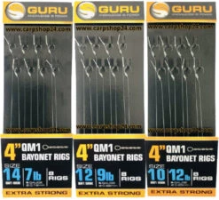 Guru 4" QM1 BAYONET RIGS - 4 Opties